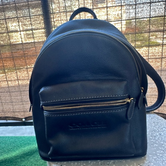 Gently used coach charter backpack 18. Tag missing. - Picture 5 of 14